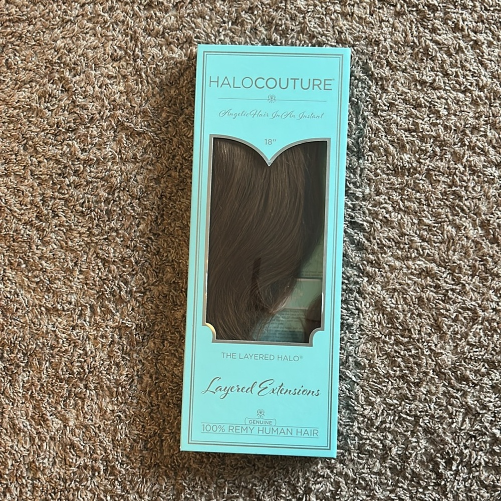 Halocouture, length 18inch, color #4 (not dyed)